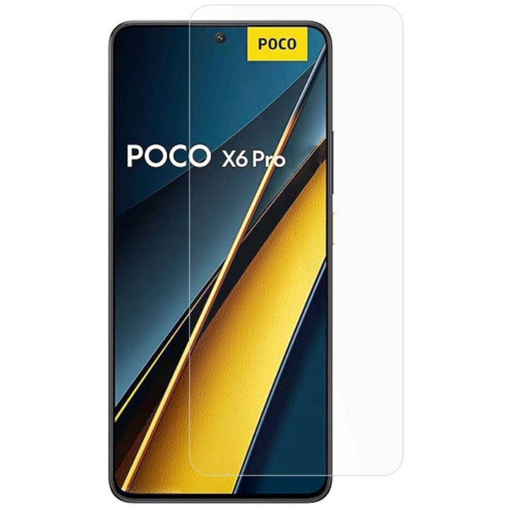 Защитное стекло Tempered Glass 0.3mm для Xiaomi Poco X6 Pro / Redmi K70E, Transparent