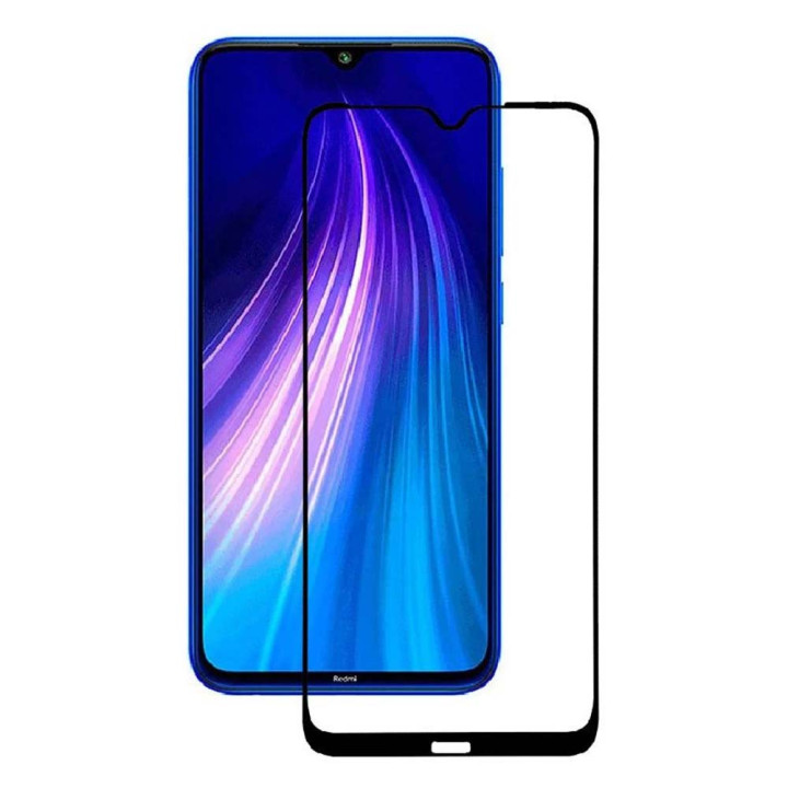 Защитное стекло Full Screen Tempered Glass для Xiaomi Redmi Note 8, Black