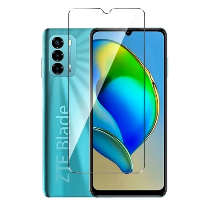 Защитное стекло Tempered Glass 0.3mm для ZTE Blade A72s, Transparent