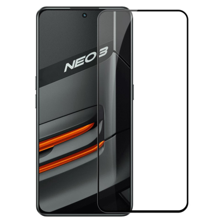 Защитное стекло Full Screen Tempered Glass для ZTE nubia Neo 3 5G, Black