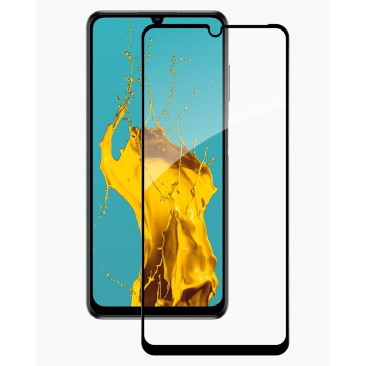 Закаленное защитное стекло Full Screen Tempered Glass для ZTE Blade V40 Vita / Blade A72, Black