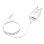 Сетевое зарядное устройство Hoco C73A 2 USB 2.4A Type-C 1м, White