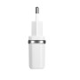 Сетевое зарядное устройство HOCO C12 2USB 2.4A, Lightning 1м
