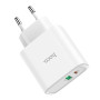 Сетевое зарядное устройство Hoco C57A PD QC 3.0 USB-C 3.1A без кабеля, White