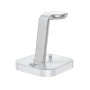 Беспроводное зарядное устройство HOCO CW43 Graceful 3 в 1, White