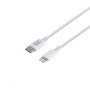 Сетевое зарядное устройство XO A829 120167C 20W 1Type-C, cable Lightning, White