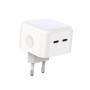 Сетевое зарядное устройство XO L102 Quick Charge 3.0 (2Type-C/35W) + Type-C - Type-C, White