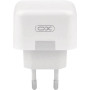 Сетевое зарядное устройство XO L102 Quick Charge 3.0 (2Type-C/35W) + Type-C - Type-C, White