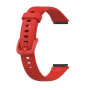 Ремешок Silicone для Huawei Band 7 красный